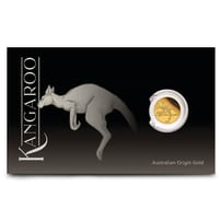 2026 1/2 Gram Proof Australian Gold Mini Roo Coin (In Card)