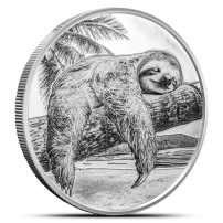 2026 1 oz Proof Cook Islands Silver Seven Deadly Sins Sloth Coin