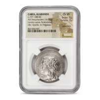 Caria, Alabanda c.197-188 BC AR Tetradrachm NGC Ch VF