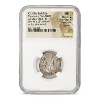 Cilicia, Tarsus Mazaeus, c.361-328 BC AR Stater NGC MS