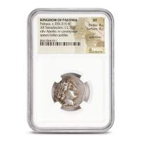 Kingdom Of Paeonia Patraus, c.335-315 BC AR Tetradrachm NGC XF