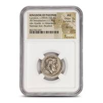 Kingdom Of Paeonia Lycceius, c.359/6-335 BC AR Tetradrachm NGC AU