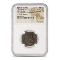 Roman Empire Commodus, AD 177-192 AE As NGC XF