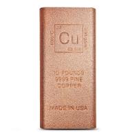 10 Pound Elemental Flat Copper Bar (New)