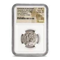 Kingdom Of Macedon Alexander III, 336-323 BC AR Tetradrachm NGC Ch XF