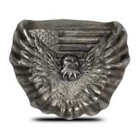 3 oz MK Barz Eagle and Flag Shaped Silver Bar (New)