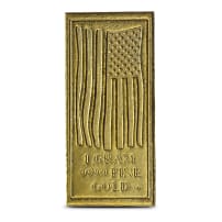 1 Gram North View Products American Flag Gold Bar (New)