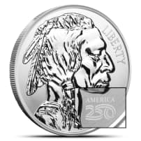 1 oz Sunshine Buffalo Silver Round America250 Privy (New, MintMark SI)