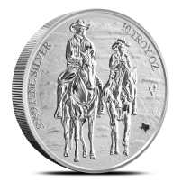 2026 10 oz Texas Mint Cowboys Silver Round (New)