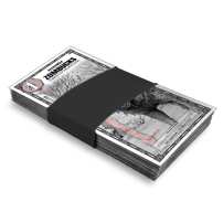 1 Zombucks World Necrowolf Silver Note (100 Pack, New)