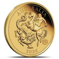 2026 Proof Australian Gold Perth Mint Sovereign Coin (Box + CoA)
