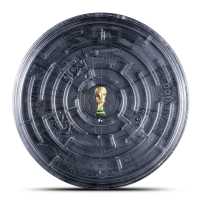 2026 2 oz Antique Samoa FIFA World Cup Maze Silver Coin (Box + CoA)