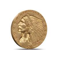 Pre-33 $2.50 Indian Gold Quarter Eagle Coin (BU)