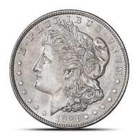 1921 Morgan Silver Dollar Coin (P, D, or S, BU)
