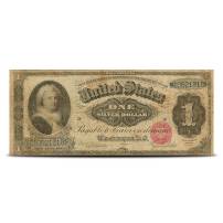 1886 $1 Silver Certificate Martha Washington Note (Fine+)