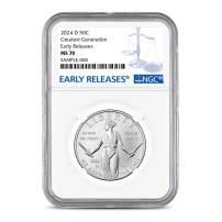 2024-D Greatest Generation Commemorative Half Dollar Coin NGC MS70 ER