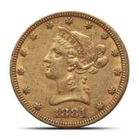 Pre-33 $10 Liberty Gold Eagle Coin (VF)