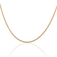 Nebü 8.4g 22K 2.2mm 18 inch Round Cable Chain