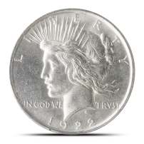 Peace Silver Dollar Coin (1922-26, 1934-35, BU)