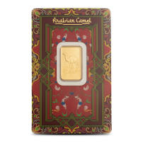 5 Gram PAMP Suisse Arabian Camel Gold Bar (New w/ Assay)