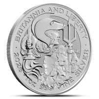2026 1 oz British Silver Britannia and Liberty Coin (BU)