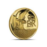 2026 1/2 Gram Pitcairn Islands Gold Queen's Beast Dragon Coin (Proof-Like)