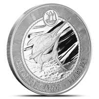 2026 1 oz Cayman Islands Silver Sea Life Marlin Coin (Proof-Like)