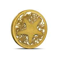 2026 1/2 Gram Pitcairn Islands Gold Ocean Wonders Starfish Coin (BU)