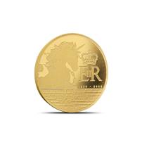 2026 1/100 oz Pitcairn Islands Gold Queen's Beast Unicorn Coin (Proof-Like)