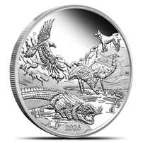 2026 1 oz Proof Australian Silver Wonders of Australia The Outback Coin