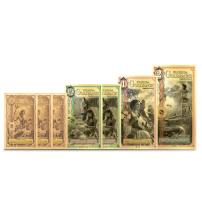 8 Piece Florida Goldback Gold Note Set (5 Goldback FV, New)