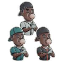 2026 1 oz Colorized Solomon Islands Silver Ken Griffey Jr. Blind Box (Box + CoA)