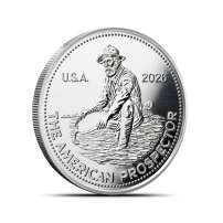 2026 1/2 oz Engelhard Prospector Silver Round (Proof-Like)
