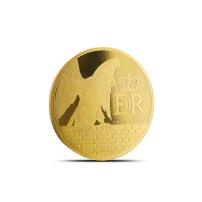 2026 1/100 oz Pitcairn Islands Gold Queen's Beast Falcon Coin (Proof-Like)