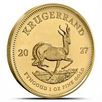 2027 1 oz South African Gold Krugerrand Coin (BU)
