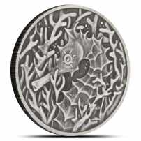 2026 1 oz Antique Samoa Silver Seahorse Coin