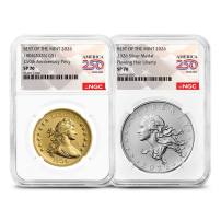 2026 Best of the Mint 1804 Silver Dollar Coin and Medal Set NGC SP70 (America250 Label)