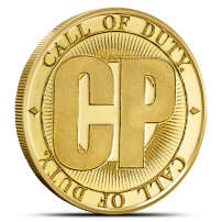 1/10 oz Call of Duty®: Black Ops 7® Gold Round (Proof-Like)