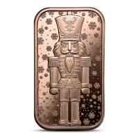 1 oz Nutcracker Copper Bar (New)