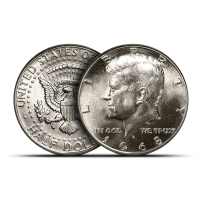 40% Silver Kennedy Half Dollars ($1 FV, Circulated)