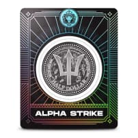 2026 1 oz Barbados Silver Trident Coin (Alpha Strike, BU)
