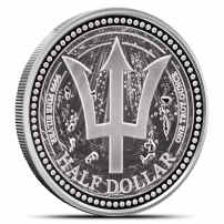 2026 1 oz Barbados Silver Trident Coin (BU)