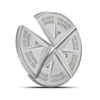 1/2 oz SilverTowne Divisible Silver Round (New)