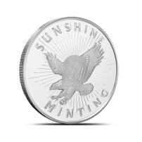 1/2 oz Sunshine Silver Round (New, MintMark SI)