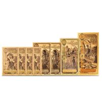 8 Piece Idaho Goldback Gold Note Set (5 Goldback FV, New)