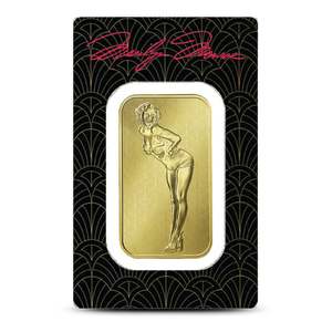 1 oz Marilyn Monroe Gold Bar (New w Assay)