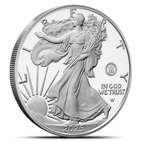 2025-S 1 oz Proof 250th Anniversary Navy Privy American Silver Eagle Coin (Box &amp; CoA)