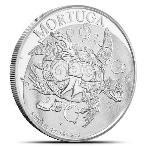 1 oz Zombucks World Mortuga Silver Round