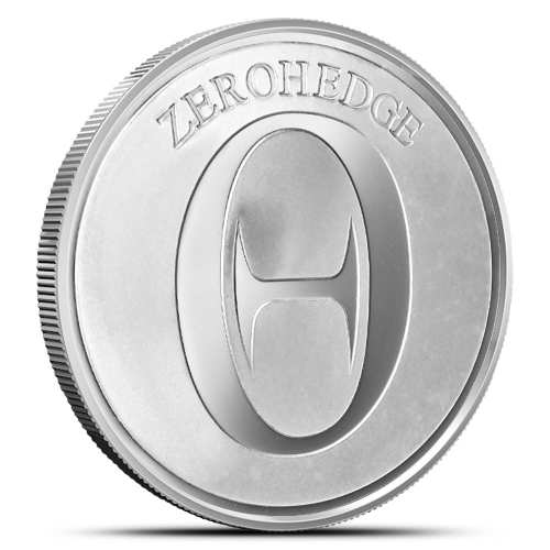 1 oz ZeroHedge Silver Round (New)