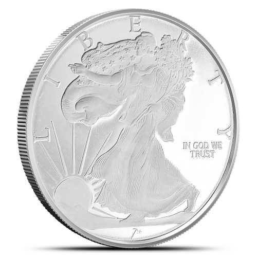 1/4 oz SilverTowne Walking Liberty Silver Round (New)